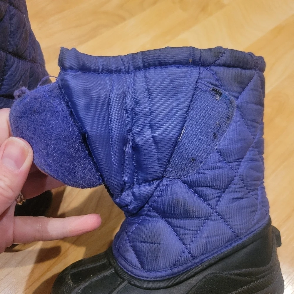 Crater Ridge Toddler Girl Winter Snow Boots Purple Size 6